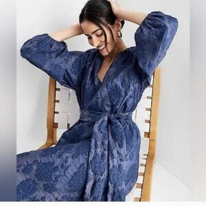 Women's Puff Sleeve Belted Midi Dress - Future Collective with Jenny K. Lopez XS